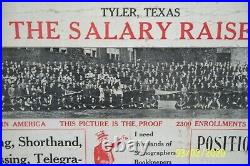Tyler Texas Commercial College Advertising Poster