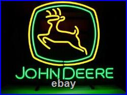 US STOCK 17x14 John Deere Agriculture Truck Tractor Neon Sign Light Lamp Glass US STOCK 17x14 John Deere Agriculture Truck Tractor Neon Sign Light Lamp Glass
