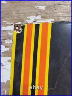 VINTAGE 1940s JOHN DEERE PORCELAIN SIGN 4Ft FARMING TRACTOR FARM EQUIPMENT SALES