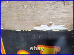 VINTAGE 1940s JOHN DEERE PORCELAIN SIGN 4Ft FARMING TRACTOR FARM EQUIPMENT SALES