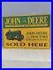 VINTAGE_1940s_John_Deere_Sign_Metal_Embossed_Original_Dealer_Sold_Here_Sign_RARE_01_auv