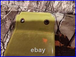 VINTAGE John Deere PORCELAIN SIGN DOOR PUSH BAR
