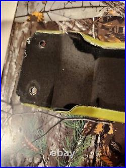 VINTAGE John Deere PORCELAIN SIGN DOOR PUSH BAR