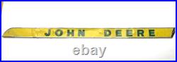 VTG John Deere Sign Tractor Badge Fender Emblem 1010 2010 3010 Wall Hanger 37