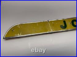 VTG John Deere Sign Tractor Badge Fender Emblem 1010 2010 3010 Wall Hanger 37