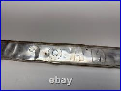 VTG John Deere Sign Tractor Badge Fender Emblem 1010 2010 3010 Wall Hanger 37