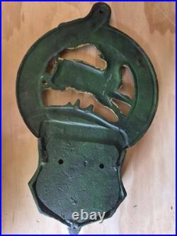 Very rare John Deere (dealer only) cast iron mail box. Moline, IL 1847