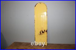 Vintage 1940's John Deere Far Tractor 1937-1950 Logo 16 Metal Thermometer Sign