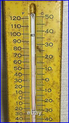 Vintage 1950 John Deere Thermometer Nothing Runs Like a Deer