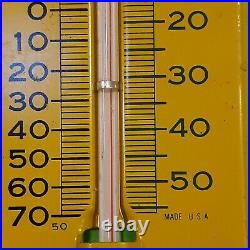 Vintage 1950 John Deere Thermometer Nothing Runs Like a Deere VGC