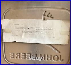 Vintage 1970 John Deere Dealership Digital Clock