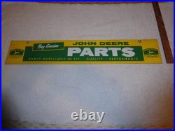 Vintage Antique Original John Deere Genuine Parts 28 Metal Gas Oil Tractor Sign Vintage Antique Original John Deere Genuine Parts 28 Metal Gas Oil Tractor Sign