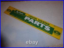 Vintage Antique Original John Deere Genuine Parts 28 Metal Gas Oil Tractor Sign Vintage Antique Original John Deere Genuine Parts 28 Metal Gas Oil Tractor Sign