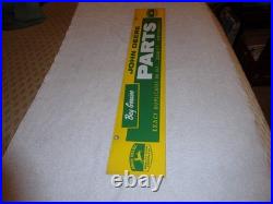 Vintage Antique Original John Deere Genuine Parts 28 Metal Gas Oil Tractor Sign Vintage Antique Original John Deere Genuine Parts 28 Metal Gas Oil Tractor Sign