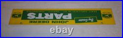 Vintage Antique Original John Deere Genuine Parts 28 Metal Gas Oil Tractor Sign Vintage Antique Original John Deere Genuine Parts 28 Metal Gas Oil Tractor Sign