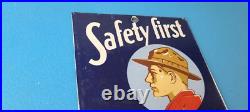 Vintage Boy Scouts Sign America Local Troop Gas Pump Motor Oil Porcelain Sign Vintage Boy Scouts Sign America Local Troop Gas Pump Motor Oil Porcelain Sign