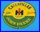 Vintage_Caterpillar_John_Deere_Porcelain_Tractor_Dealership_Service_Pump_Sign_01_wu