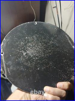 Vintage Caterpillar Porcelain Sign International Harvester John Deere Tractor