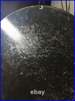 Vintage Caterpillar Porcelain Sign International Harvester John Deere Tractor