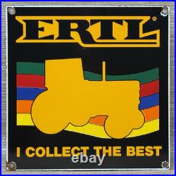 Vintage Ertl Toy Tractors Porcelain Sign Store Tomy John Deere Peterbilt Bobcat