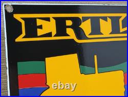 Vintage Ertl Toy Tractors Porcelain Sign Store Tomy John Deere Peterbilt Bobcat