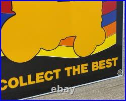 Vintage Ertl Toy Tractors Porcelain Sign Store Tomy John Deere Peterbilt Bobcat