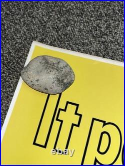 Vintage FS Fertilizer Poster Banner Sign 18x50 Top Dress Hay Land It Pays