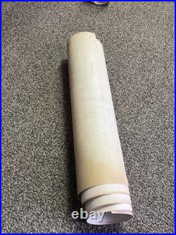 Vintage FS Fertilizer Poster Banner Sign 18x50 Top Dress Hay Land It Pays