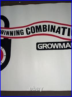 Vintage FS Growmark Poster Banner Sign The Winning Combination 24x36