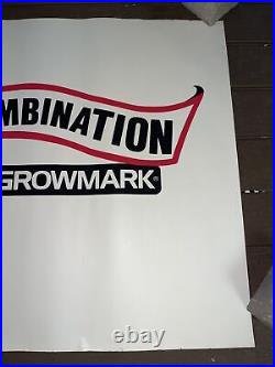 Vintage FS Growmark Poster Banner Sign The Winning Combination 24x36