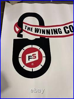 Vintage FS Growmark Poster Banner Sign The Winning Combination 24x36