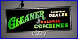 Vintage Gleaner Baldwin combine Sign, John Deere, international Harvester