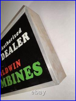 Vintage Gleaner Baldwin combine Sign, John Deere, international Harvester