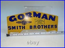 Vintage Gorman Brothers Chevrolet John Deere Tractors Iowa LICENSE PLATE TOPPER