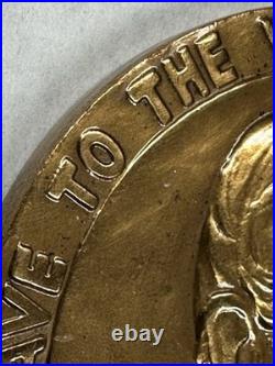 Vintage JOHN DEERE- 1837 1937 Plow Farm Tractor Centennial 3 Diameter original