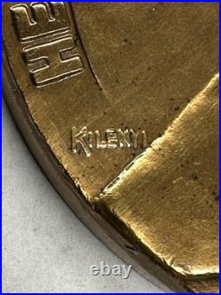 Vintage JOHN DEERE- 1837 1937 Plow Farm Tractor Centennial 3 Diameter original