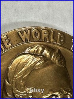 Vintage JOHN DEERE- 1837 1937 Plow Farm Tractor Centennial 3 Diameter original