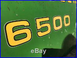 Vintage JOHN DEERE 6500 Agriculture Equ Forage Blower Part Advertising Sign 53W