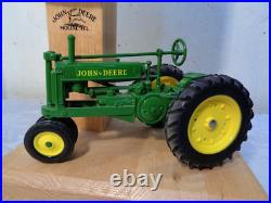 Vintage JOHN DEERE Model A Table Lamp With Shade Signed Harvey Bernard Nice