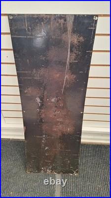 Vintage JOHN DEERE QUALITY FARM EQUIPMENT AUTHORIZED SERVICE porcelain Sign