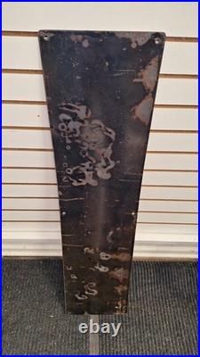 Vintage JOHN DEERE QUALITY FARM EQUIPMENT porcelain Sign Farm Dealer Sign