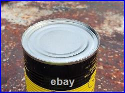 Vintage JOHN DEERE dealer oil can 50s 60s farm tractor NOS 4 leg JD sign