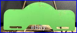 Vintage John Deere 11 Metal Car Tag Topper Sign Gas Oil Tractor Bucklin