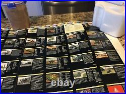 Vintage John Deere 3'X 3' Sign/Poster Uncut Sheet/100 Product Cards-VG Condition