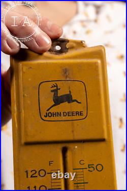 Vintage John Deere Advertising Thermometer