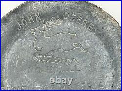 Vintage John Deere Ashtray Sample Of Material