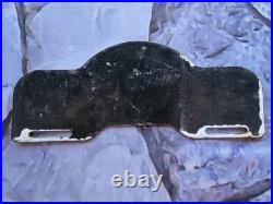 Vintage John Deere Bucklin Kansas License Plate Topper, Farm Equipment 11×4