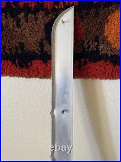 Vintage John Deere Chrome Emblem Name Plate Plaque sign