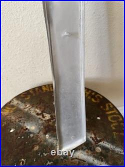 Vintage John Deere Chrome Emblem Name Plate Plaque sign