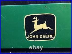 Vintage John Deere Combine Cover Plate 3 Antler Deer Sign 42inx 8in